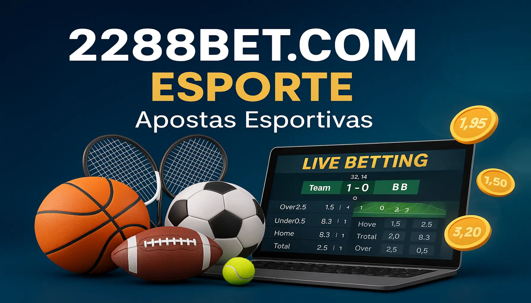 Aposte em apostas esportivas no cassino online 2288BET.COM